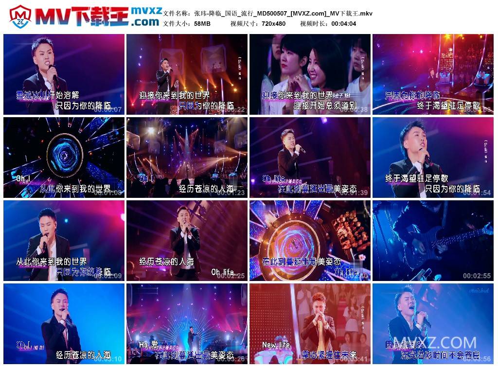张玮-降临_国语_流行_MD500507